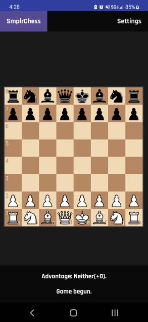 SmplrChess's first screenshot