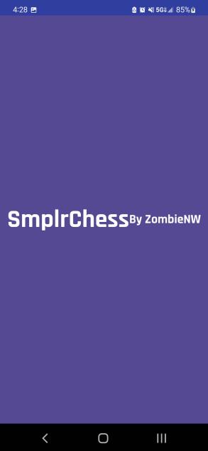 Simpler Chess Splash Screen